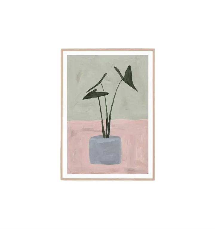 Plant Study II Wall Art Print by Interior Secrets - AfterPay Available