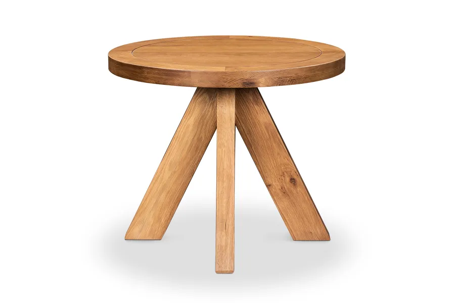 Galaxy Modern Side Table, Solid Oak, by Lounge Lovers