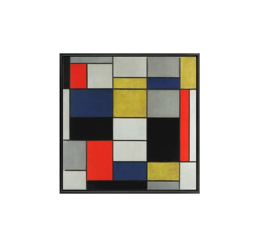 Piet Mondrian&apos;s Composition A Wall Art Canvas 4 sizes available 50cm x 50cm