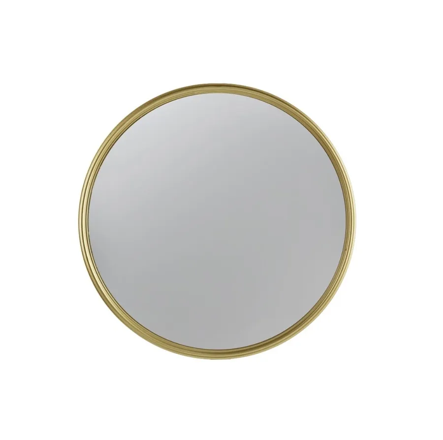 Heidi Convex Wall Mirror Gold 26.5cm