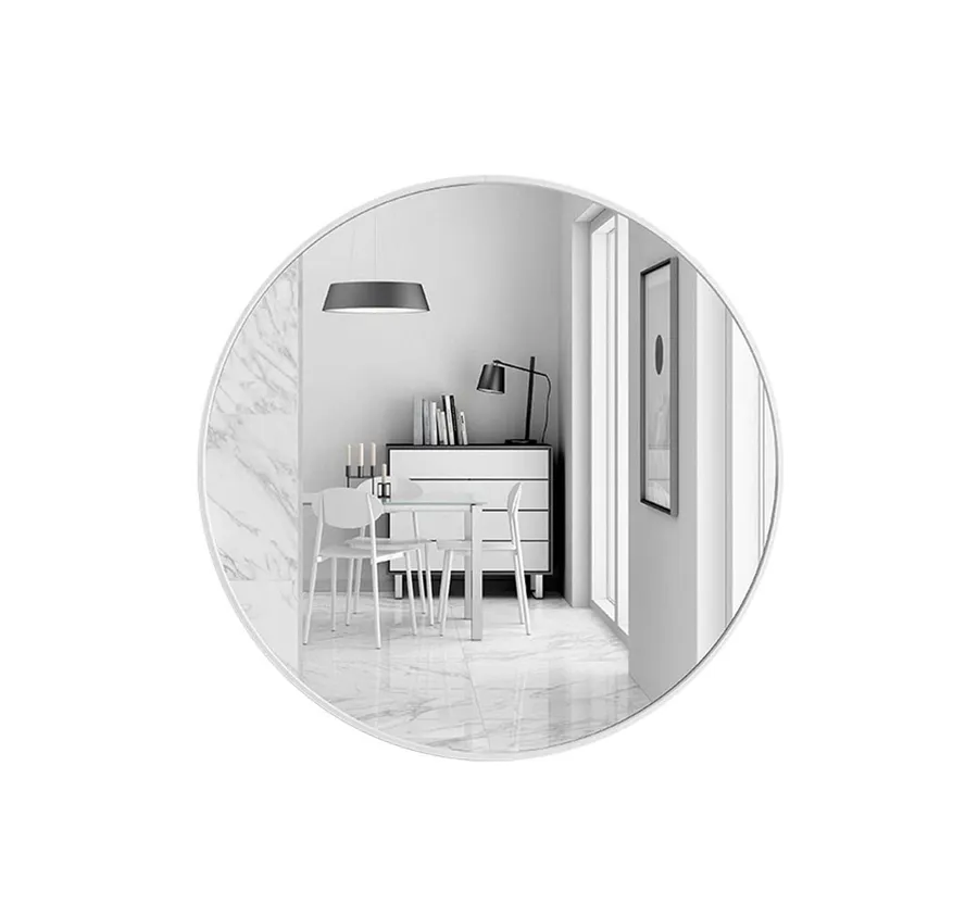 Slim Design Wall Mirror Round 50cm