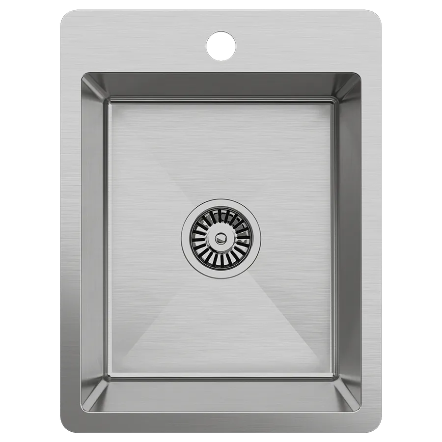 Buildmat Evelyn 380x500 Single Bowl Tap Landing Sink