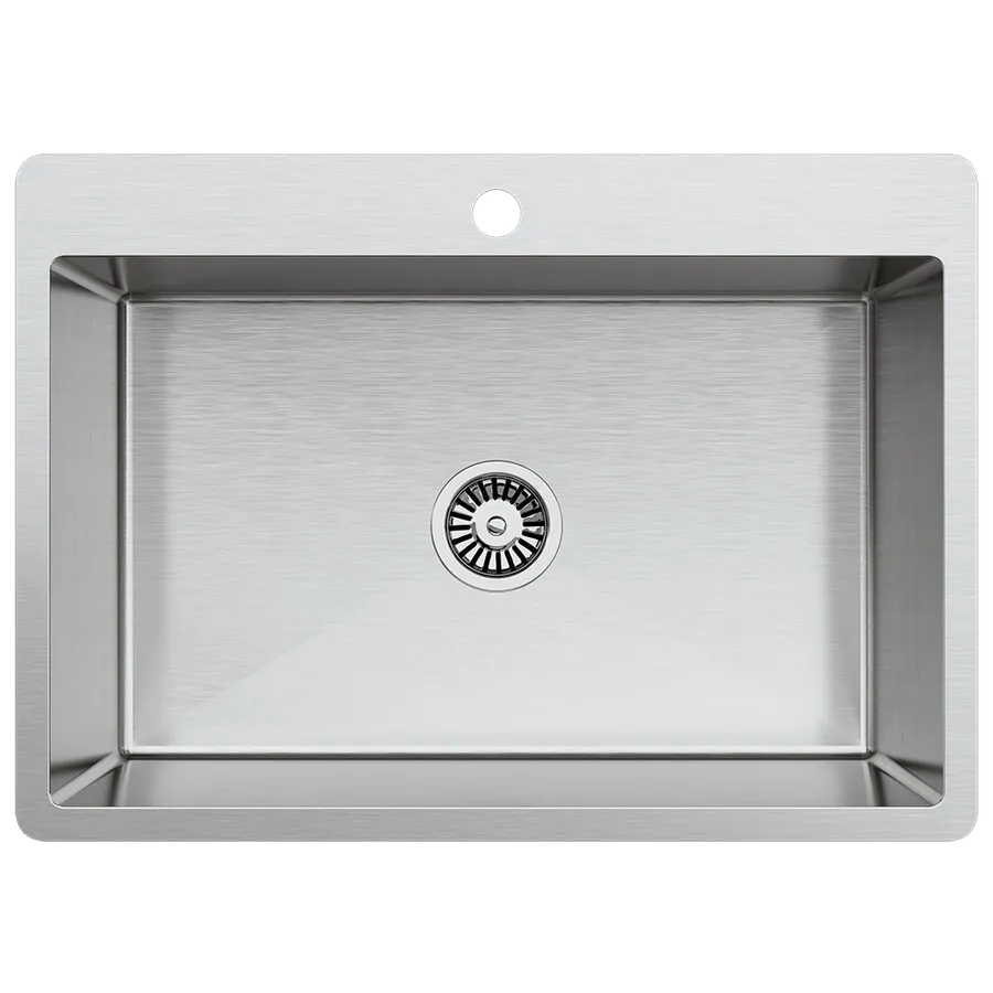 Buildmat Noah 700x500 Large Single Bowl Tap Landing Sink