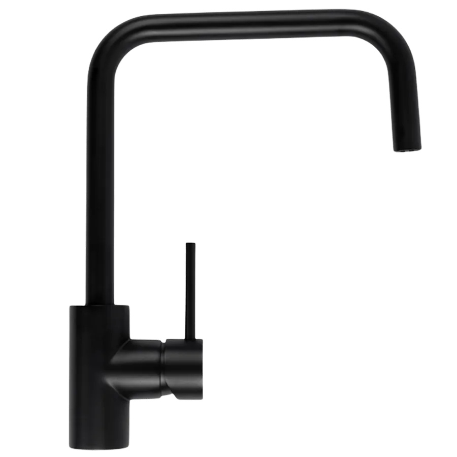 Buildmat Charlotte Matte Black Square Mixer