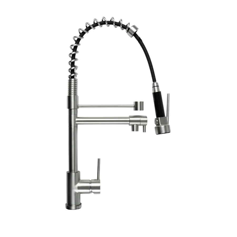 Buildmat Cleo Pull Down Dual Spray Mixer