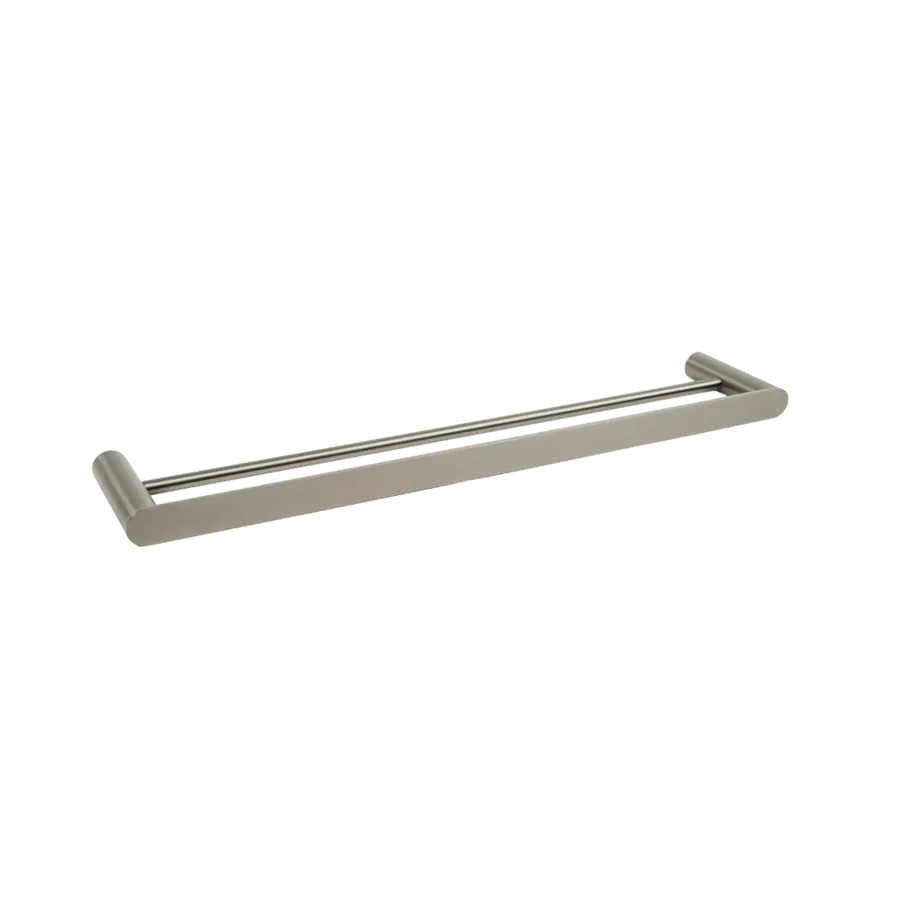 Buildmat Ascari Brushed Gunmetal 600 Double Towel Rail
