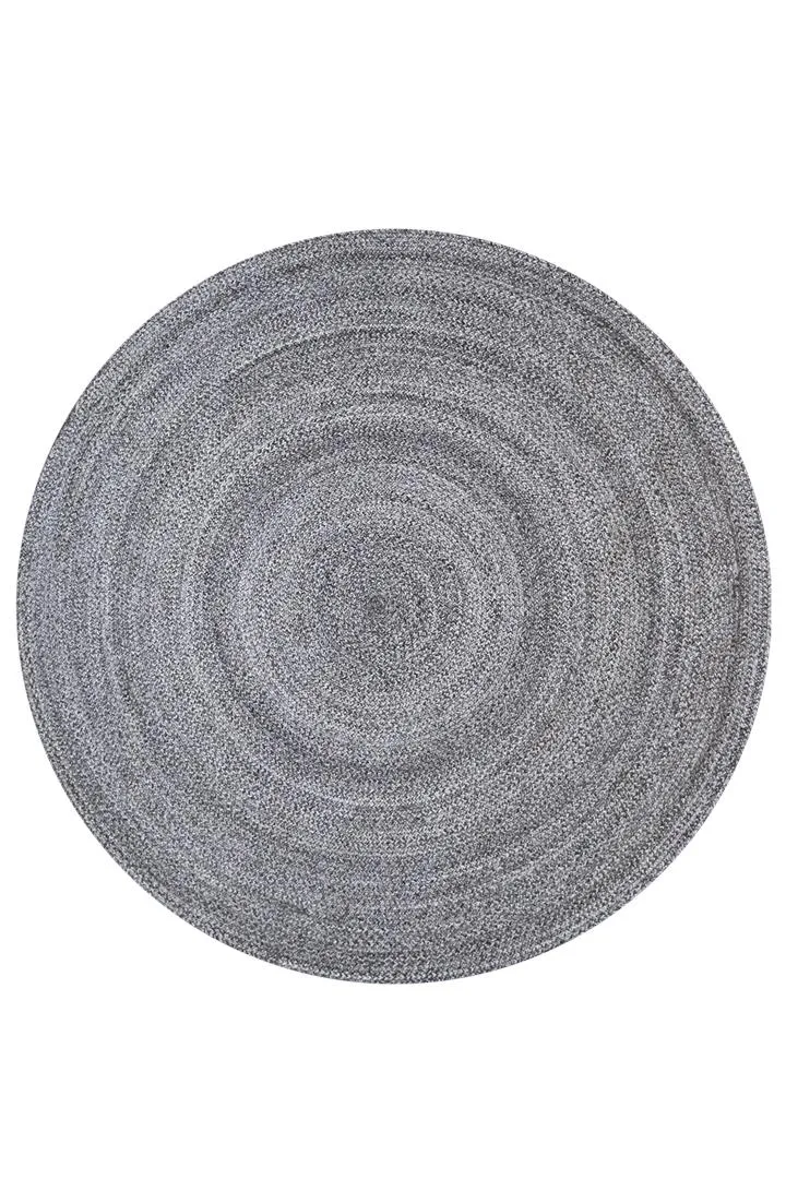 Baya Mornington 210 cm Round Rug - Dark Pebble by Interior Secrets - AfterPay Available