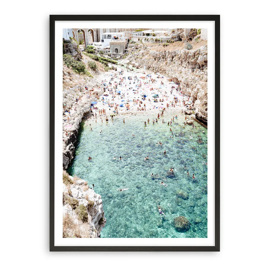 Polignano A Mare From Above III Photo Art Print