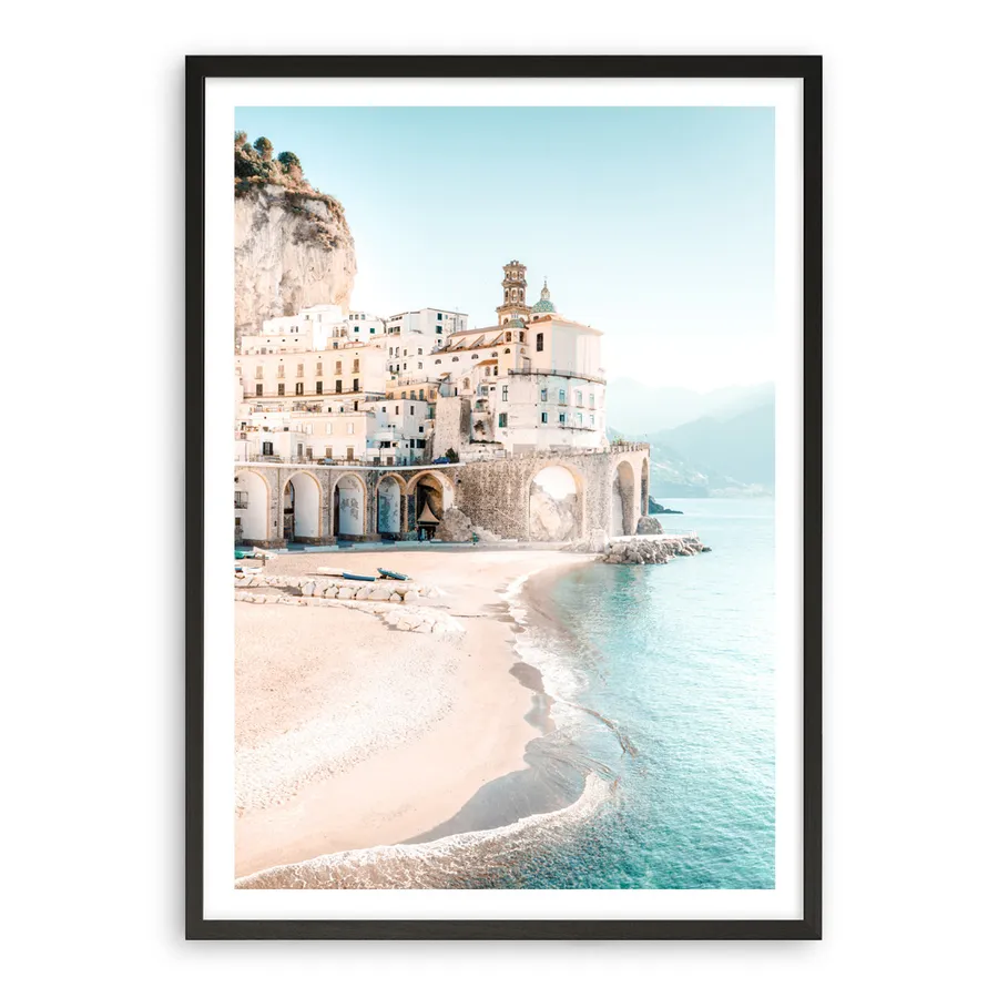 Amalfi Village I Photo Art Print