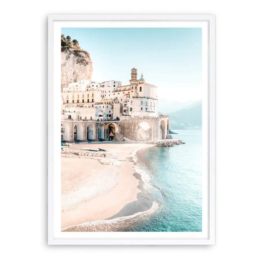 Amalfi Village I Photo Art Print