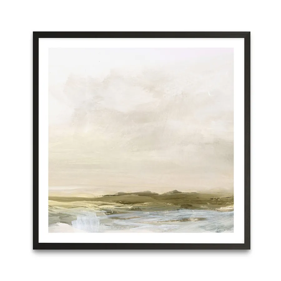 Coastal Break (Square) Art Print