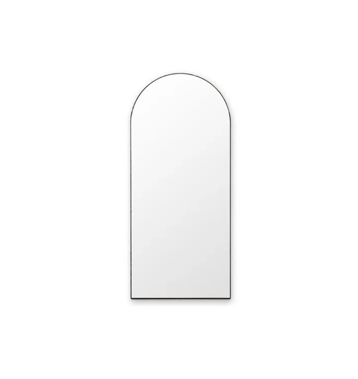 Bjorn Arch Floor Mirror - Black by Interior Secrets - AfterPay Available
