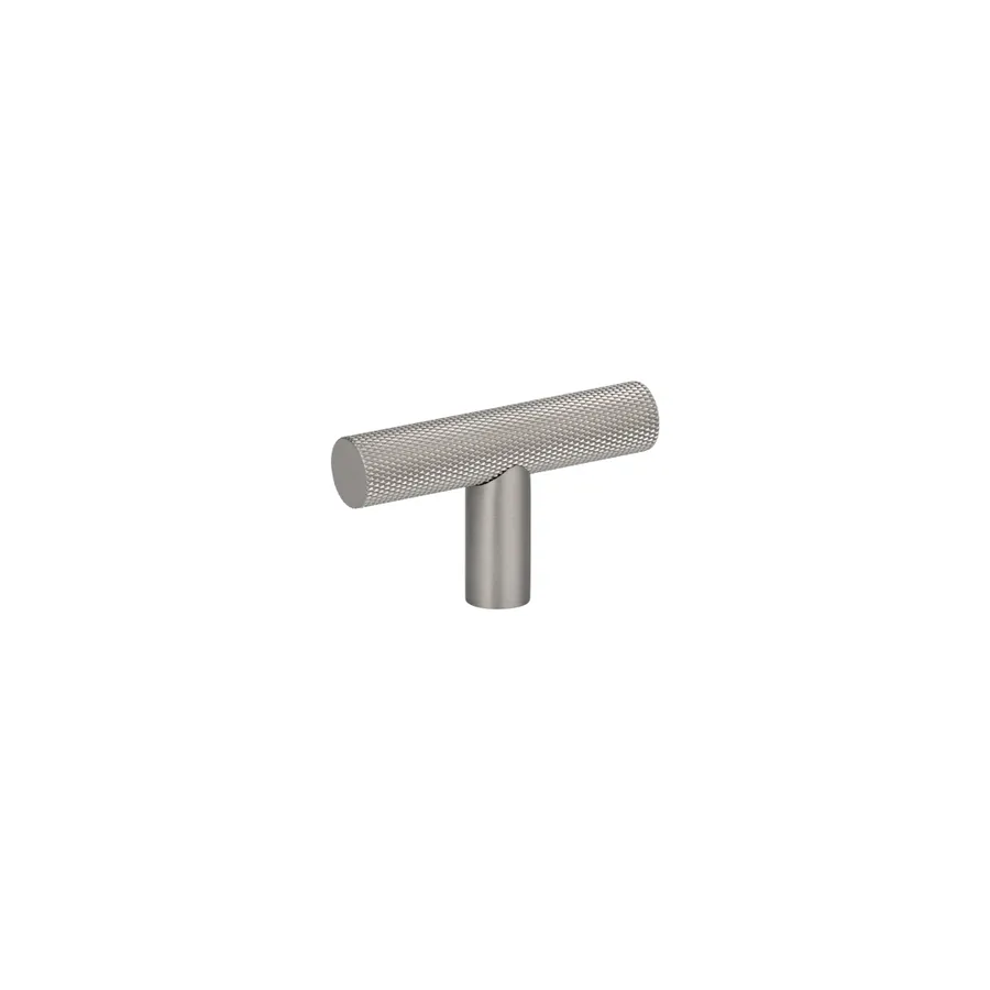 Tezra Textured Cabinetry T Pull • Brushed Nickel