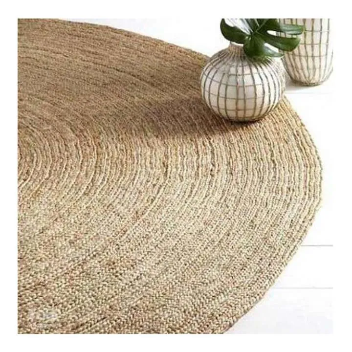 Lana Handwoven Bleach Round Rug 190cm by Interior Secrets - AfterPay Available