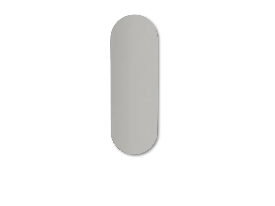 Kalili Frameless Pill Shaped Mirror