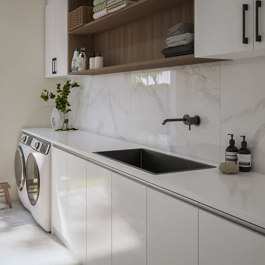 Buildmat Brushed Gunmetal Seville 900x450 XXLarge Single Bowl Sink