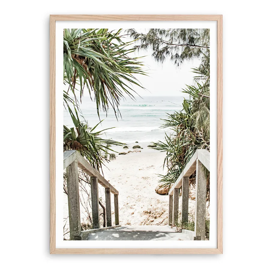 Wategos Beach I Photo Art Print