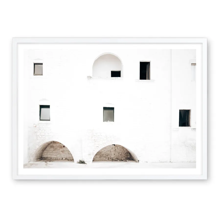 Old Italian Facade Photo Art Print