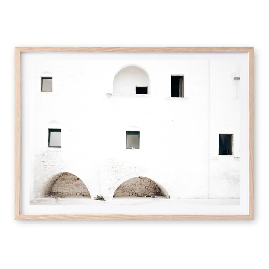 Old Italian Facade Photo Art Print