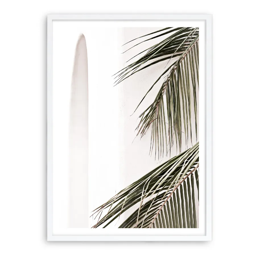 Palm Building Photo Art Print