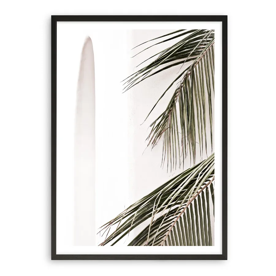 Palm Building Photo Art Print