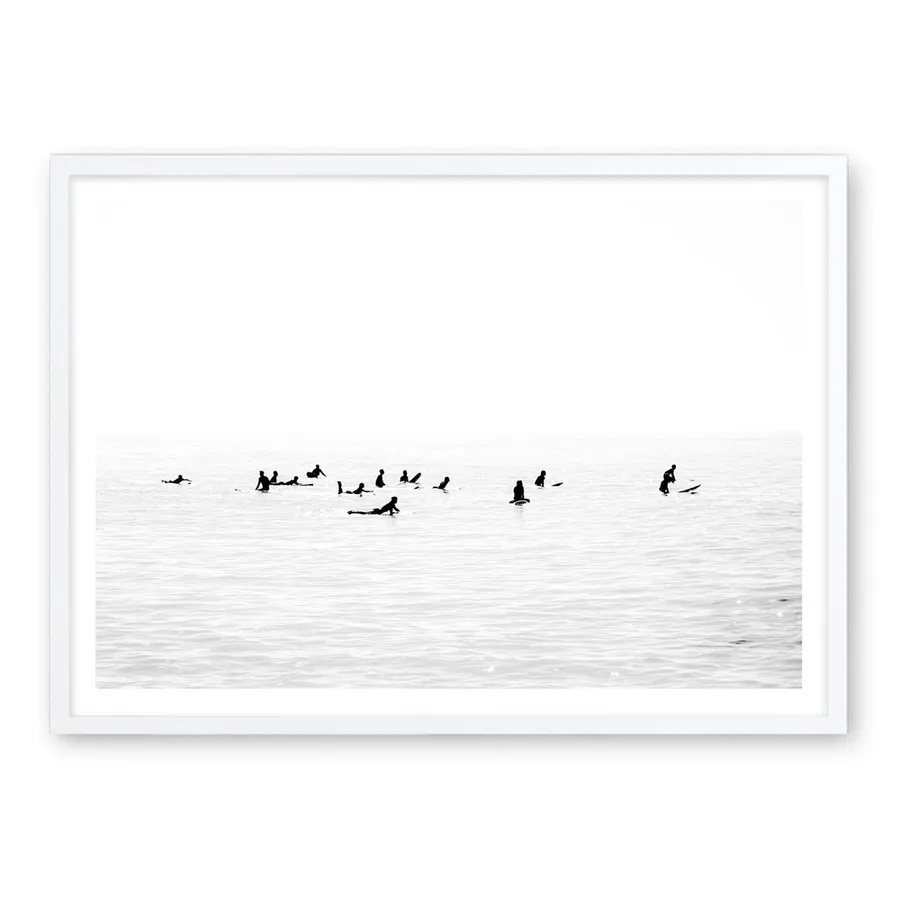 Surf Point Photo Art Print