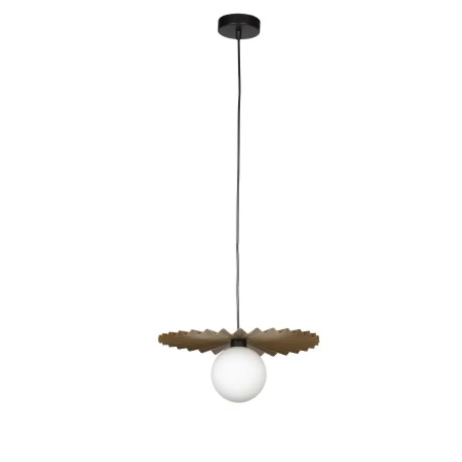 Gold Nora Living Volant Pendant Light (G9) Medium
