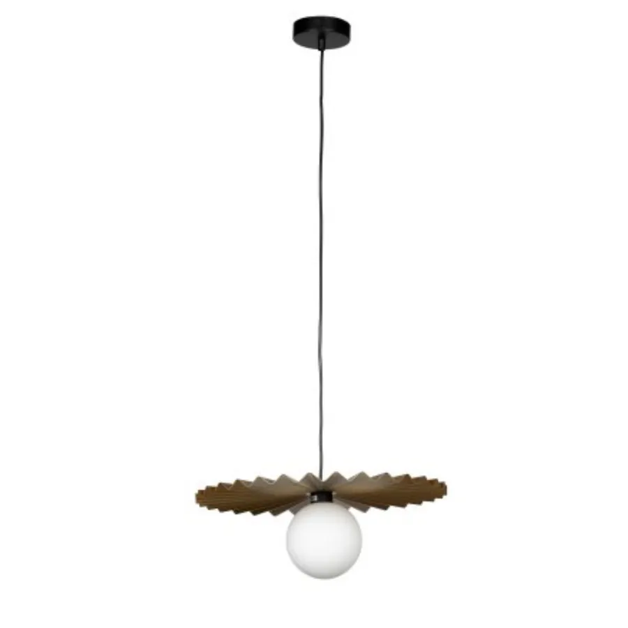 Gold Nora Living Volant Pendant Light (G9) Large