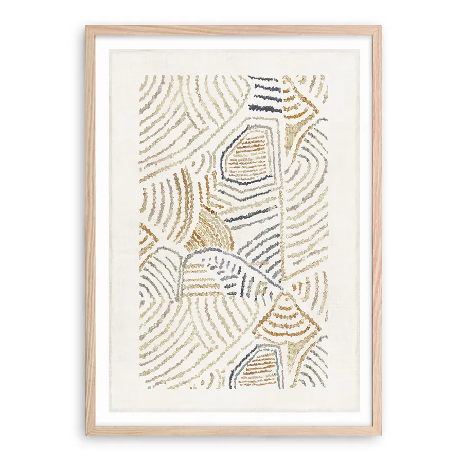 Dreamy Geo I Art Print
