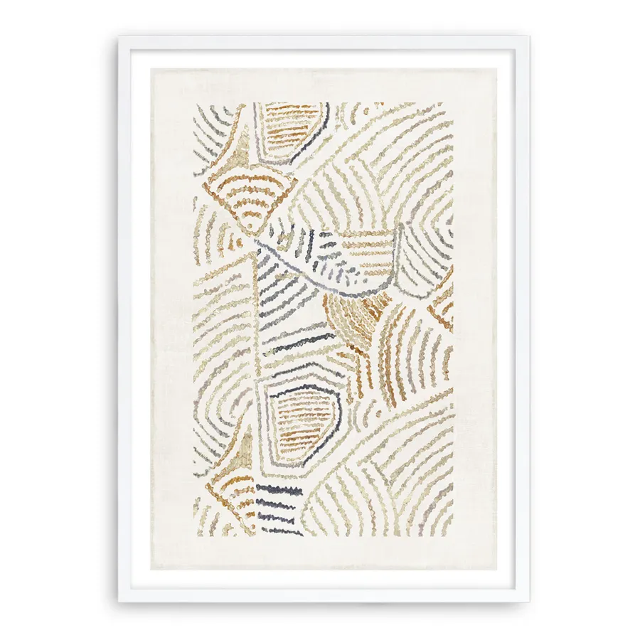 Dreamy Geo II Art Print