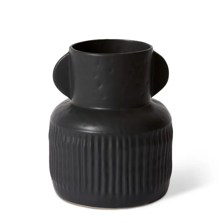 Myla Vase Black - 21cm