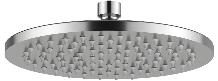 MEIR OUTDOOR ROUND SHOWER ROSE 200MM - SS316