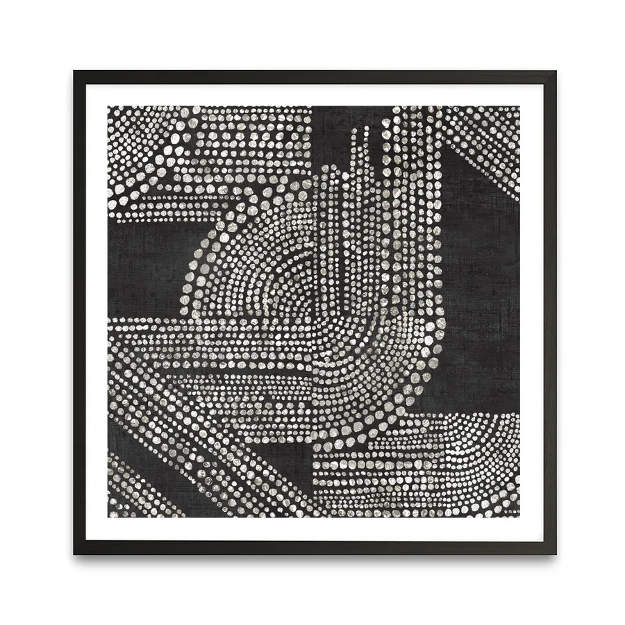 Pearl Dots I (Square) Art Print