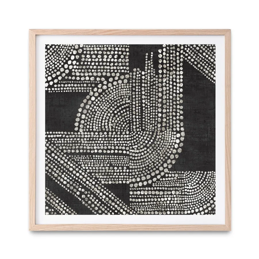 Pearl Dots I (Square) Art Print