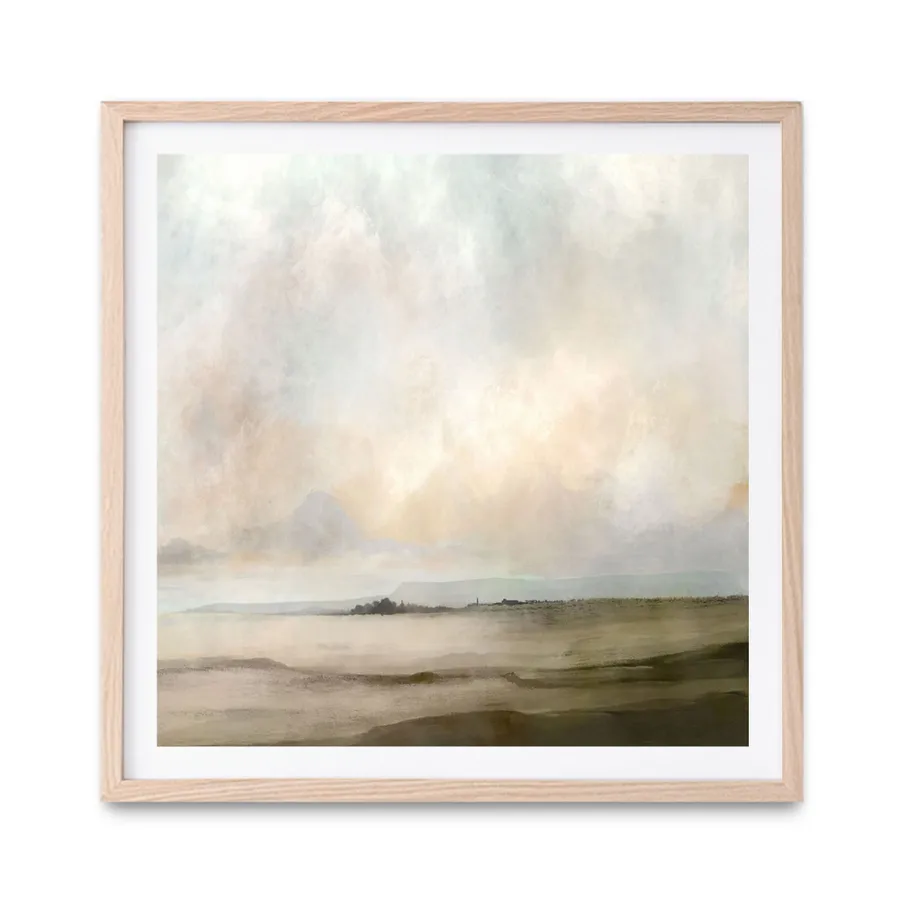 Topsham (Square) Art Print