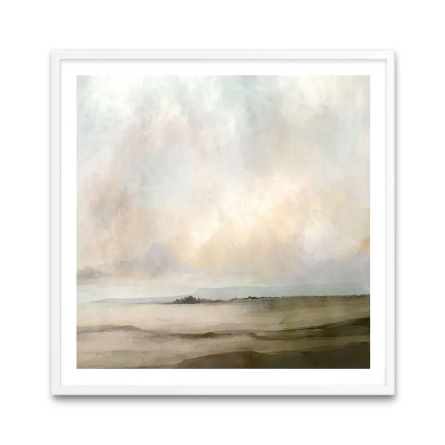 Topsham (Square) Art Print