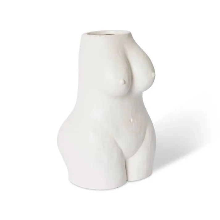 Aaliyah Vase White - 29cm