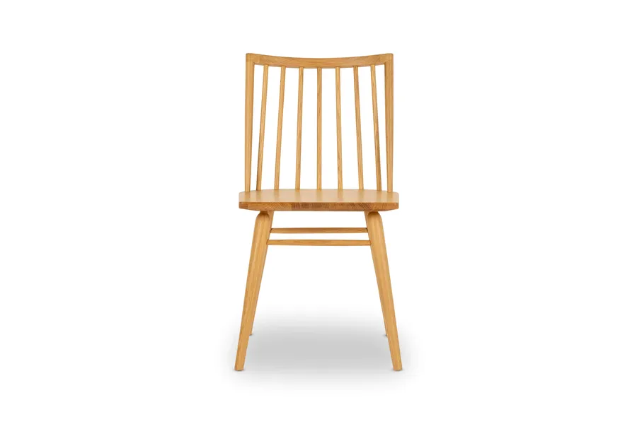 Graze Axis Oak Dining Chair, Solid American Oak Timber, by Lounge Lovers