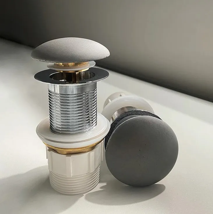 Buildmat Concrete Grey Pop Up Waste