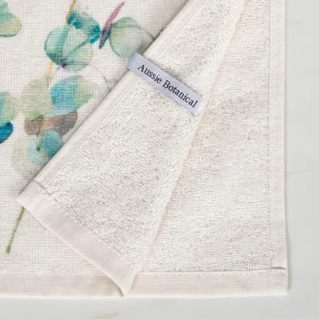 Aussie Tea Towel - 100% Cotton, Blue - Canningvale
