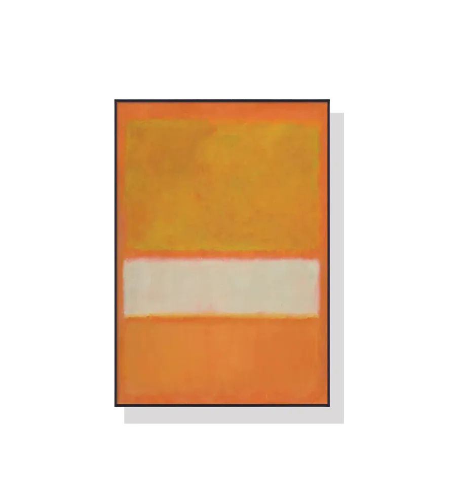 Yellow Wall Art Canvas By Mark Rothko 3 sizes available 70cm x 50cm