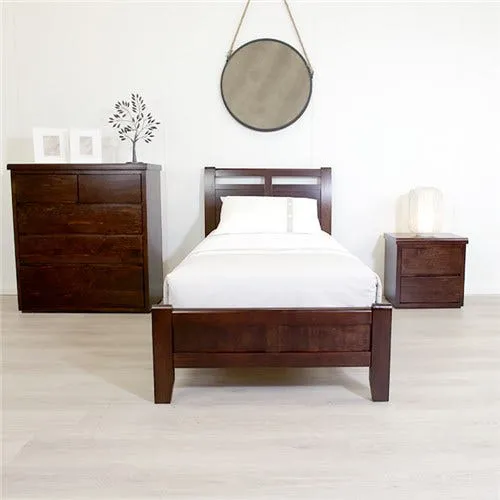 Calypso Kids Bed Frame Chocolate