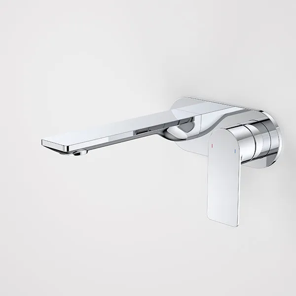 Caroma Urbane II 180mm Lead Free Wall Basin/Bath Mixer Round Chrome
