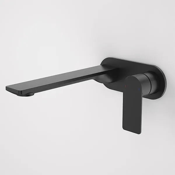 Caroma Urbane II 220mm Lead Free Wall Basin/Bath Mixer Round Matte Black