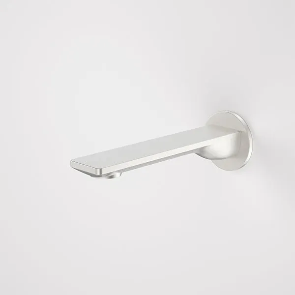 Caroma Urbane II Low Lead Round 180mm Basin/Bath Outlet Brushed Nickel