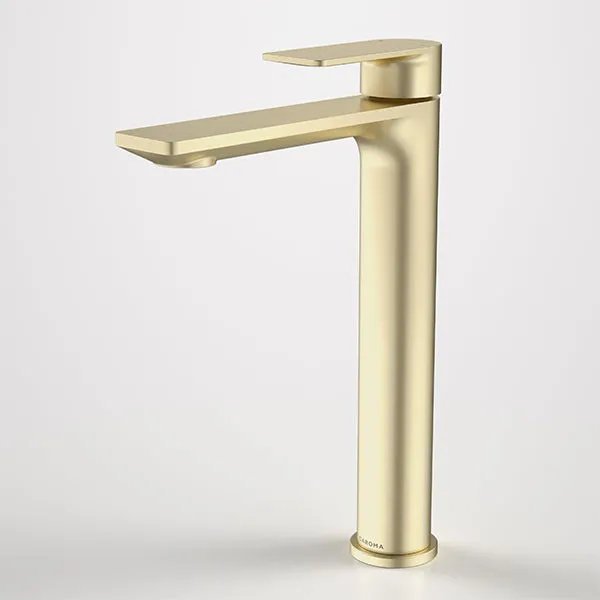 Caroma Urbane II Lead Free Tower Basin Mixer Brushed Brass