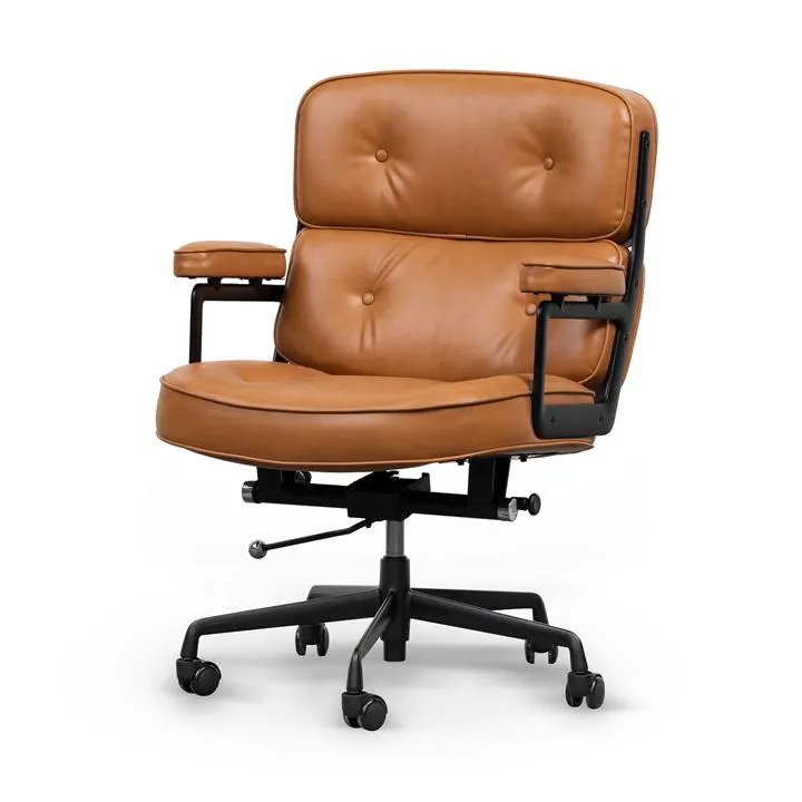 Monroe Office Chair - Honey Tan by Interior Secrets - AfterPay Available