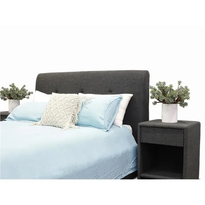 Terrigal Bed Head Charcoal