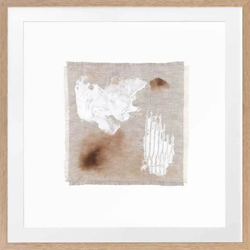 The Character of Handmade I Framed Art Print