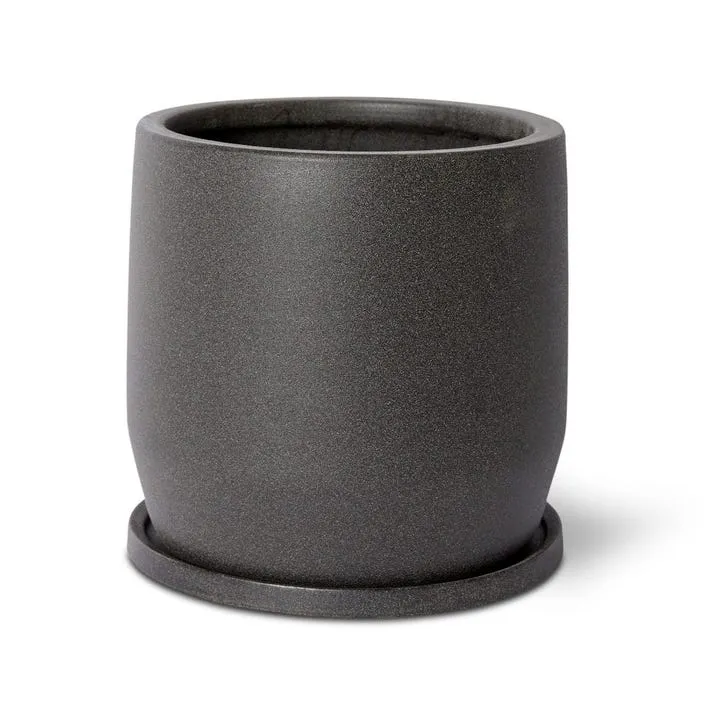 Mason Pot w. Saucer - 27 x 27 x 26cm